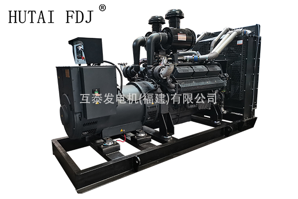 柴油發電機組400KW上柴動力 500KVA互（hù）泰發電（diàn）機（jī） The diesel generator team