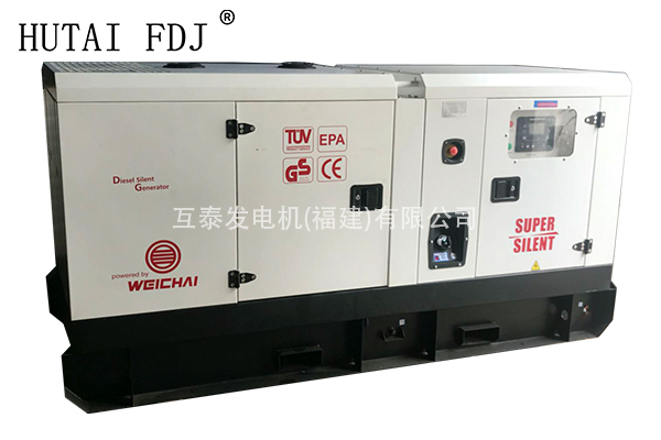 100KW濰（wéi）柴動力柴油發電機組 125KVA靜音發電機 WP6D132E200
