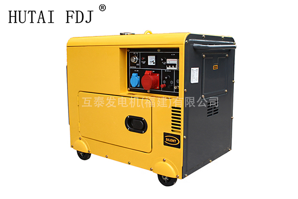 5-6KW風冷柴油（yóu）發（fā）電機組220/380v雙電壓移動式備用電源小功率