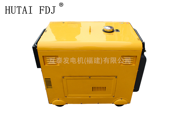 5-6KW風冷柴油發（fā）電機（jī）組220/380v雙電壓移動式備用電源小功率